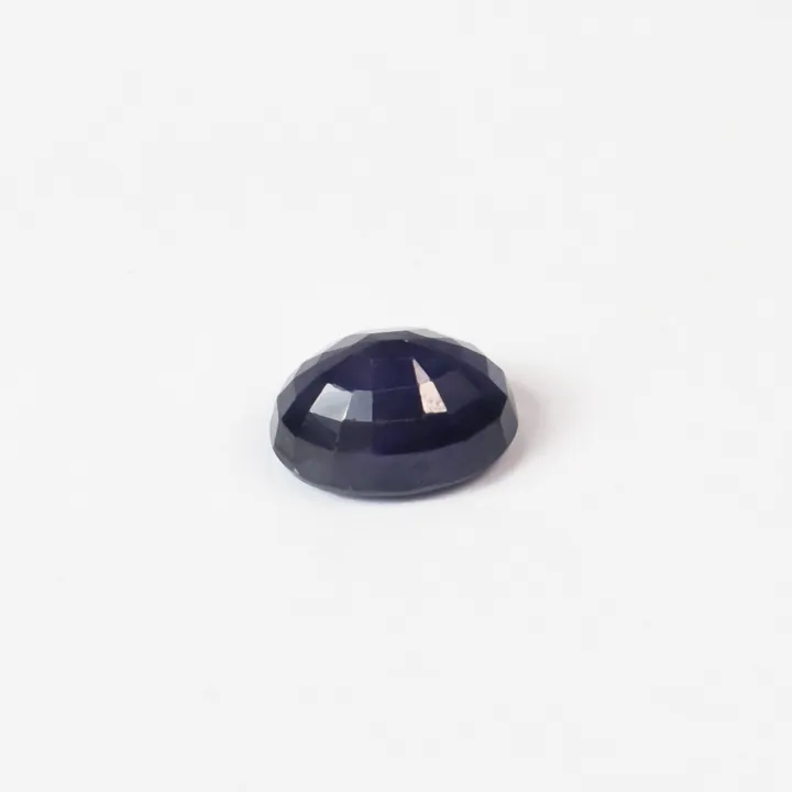 Blue Color Cut Design Round Shaped Neelam SriLank Fine Loose Stone (Per Carat) – Saturn (Shani) Special