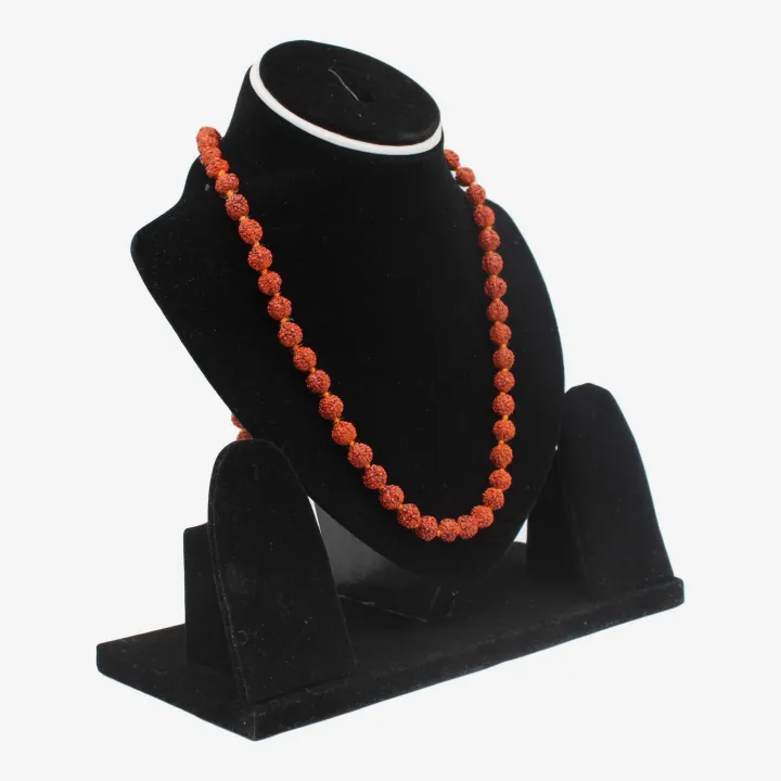 108 Rudraksha Zero Size Mala with Siddhi (20") – Spiritual Power, Prosperity & Protection