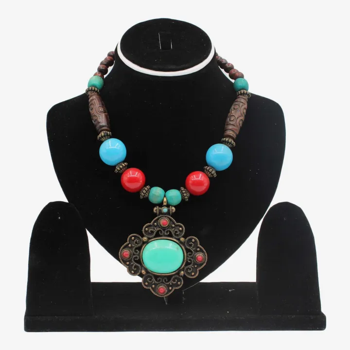 Multicolor Astha Dhatu Mala/Necklace for Women (10") – Harmony, Prosperity, and Spiritual Protection
