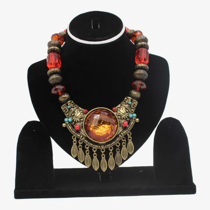 Multicolor Astha Dhatu Necklace/Mala for Women (12") – Spiritual Healing, Planetary Protection & Prosperity