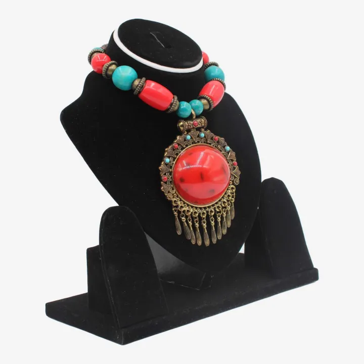 Multicolor Astha Dhatu Necklace/Mala for Women (12") – Spiritual Protection, Prosperity, & Emotional Healing