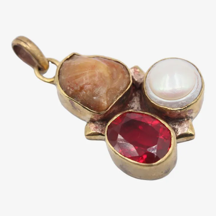 Unisex Astha Dhatu Pendant – Protection, Positive Energy & Spiritual Balance