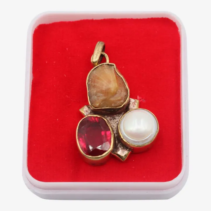Unisex Astha Dhatu Pendant – Protection, Positive Energy & Spiritual Balance