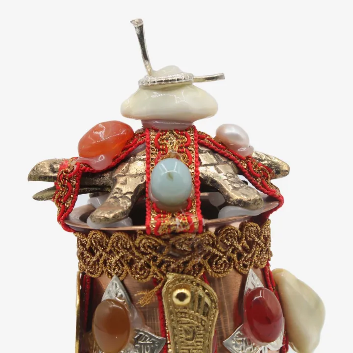 Copper Vastu Kalash with Copper Plate 2" – Positive Energy, Prosperity & Harmony
